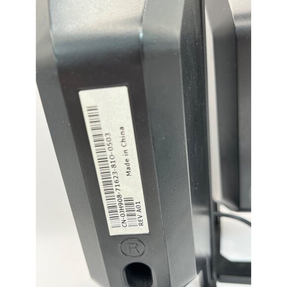 Dell USB Computer Speakers - Wired Black & Silver Model CN-0JH995. C218 - Picture 3 of 7